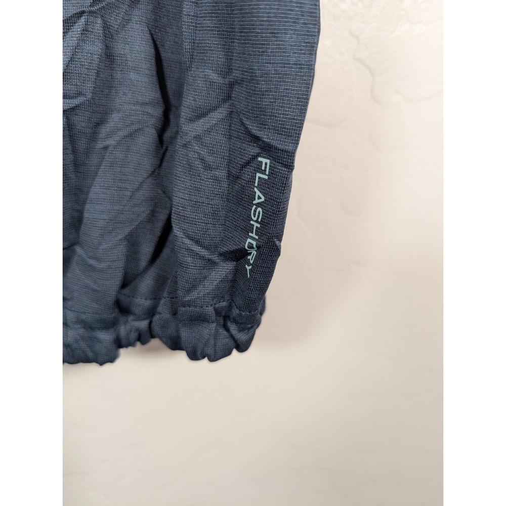 The North Face Top Women's Size Large Green FlashDry Short Sleeve Athletic Top - Picture 8 of 11